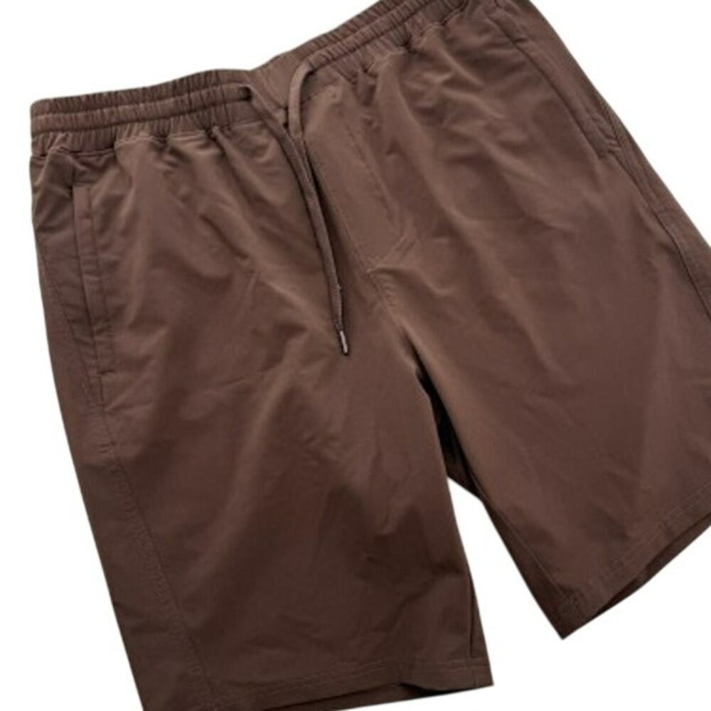 R.O.W. Right of Way Men's Brown Shorts Large